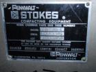 Used Stokes Rotary Tablet Press, model 900-328-1, 33 station, 10 ton compression pressure, keyed upper punch guides, body only.