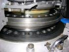 Used Stokes rotary tablet press, model 900-328-2. 33 station, 10 ton compression force, 1 3/16