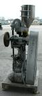 USED: F J Stokes rotary tablet press, model B2, 4 ton max pressure above and below. 16 station max, keyed head. 11/16
