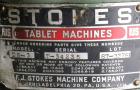 Used Stokes Single Sided Rotary Tablet Press, Model DS-3. 15 stations, approximately 15 tons operating pressure. 1-3/16’’ maximum tablet diameter. Adjustable depth of fill 1-1/16’’. Output tablets pe...