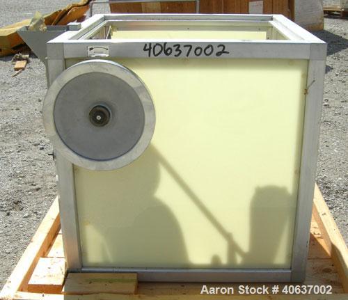 Used Stokes Single Motion, Single Punch Compacting Press, Model 900-511-695040.  Maximum pressure from above 1 1/2 Ton, maximum depth of fill 7/16", maximum diameter of tablet 1/2", upper punch strok...