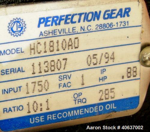 Used Stokes Single Motion, Single Punch Compacting Press, Model 900-511-695040.  Maximum pressure from above 1 1/2 Ton, maximum depth of fill 7/16", maximum diameter of tablet 1/2", upper punch strok...