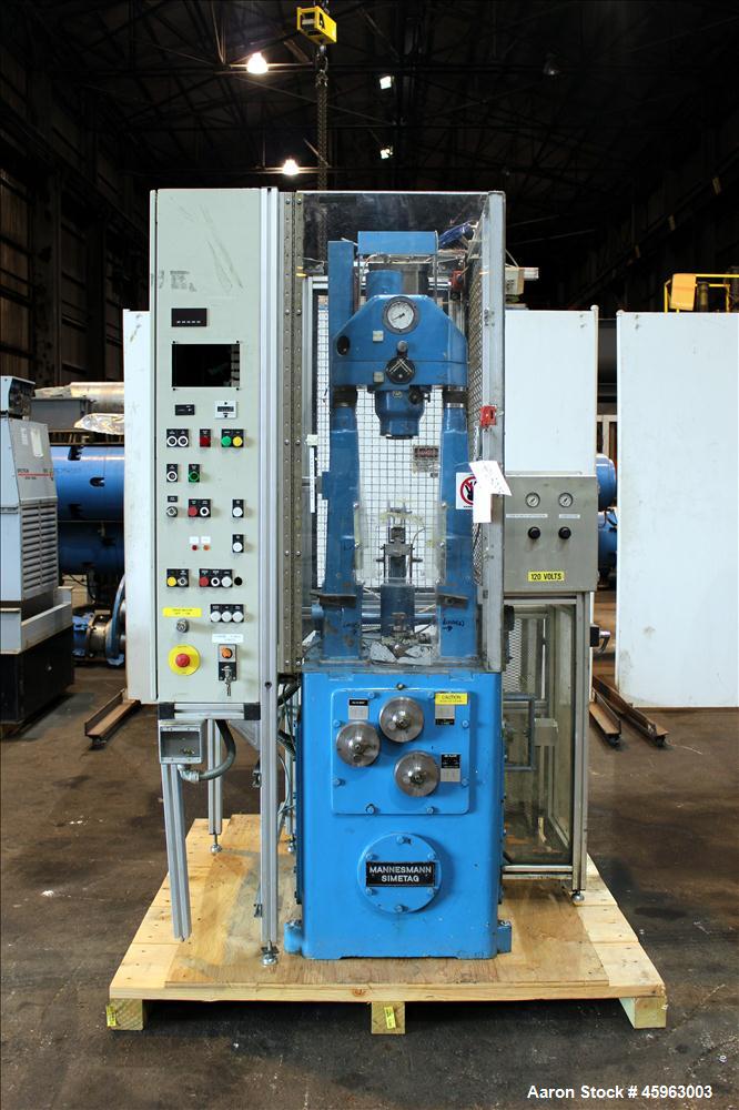 Used Mannesman Meer Press, Model MPM 6, 6 Ton.