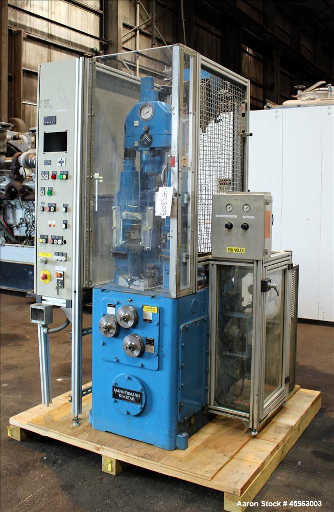 Used Mannesman Meer Press, Model MPM 6, 6 Ton.