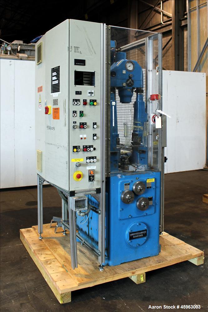 Used Mannesman Meer Press, Model MPM 6, 6 Ton.