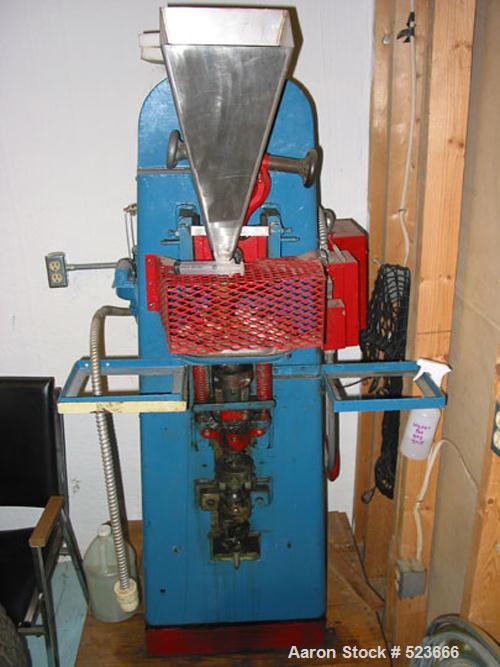 USED: Stokes model F4 single station tablet press. Last used in apharmaceutical application.