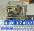 Used Stokes Single Motion, Single Punch Compacting Press, Model 900-511-695040.  Maximum pressure from above 1 1/2 Ton, maximum depth of fill 7/16