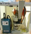 Used Stokes Single Motion, Single Punch Compacting Press, Model 900-511-695040.  Maximum pressure from above 1 1/2 Ton, maximum depth of fill 7/16