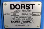 Used Dorst Press, Model DK 3, 3 Ton.