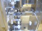Used Riva MiniPress Single Station Tablet Press, Model MII. 60Kn (6 Ton) Compression pressure, 24mm max tablet diameter, 18mm max depth of fill, rated up to 6000 tablets/hour.