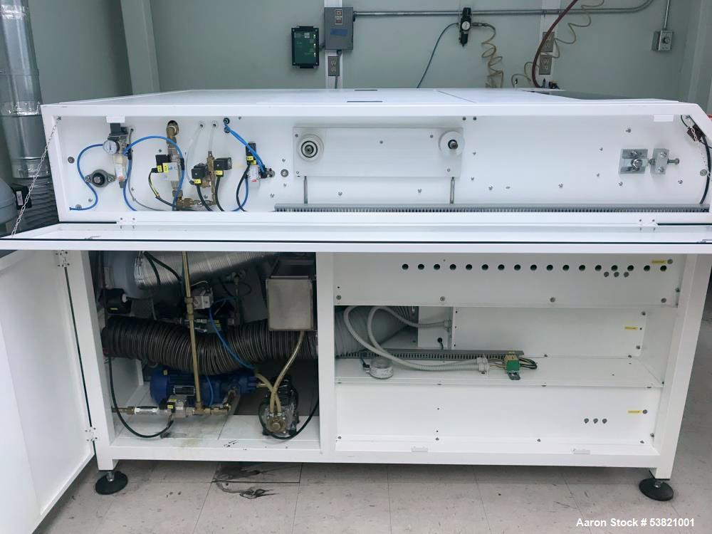 Used Degraf Concept 201 HTD Flexographic Plate Washout System – Solvent-Based