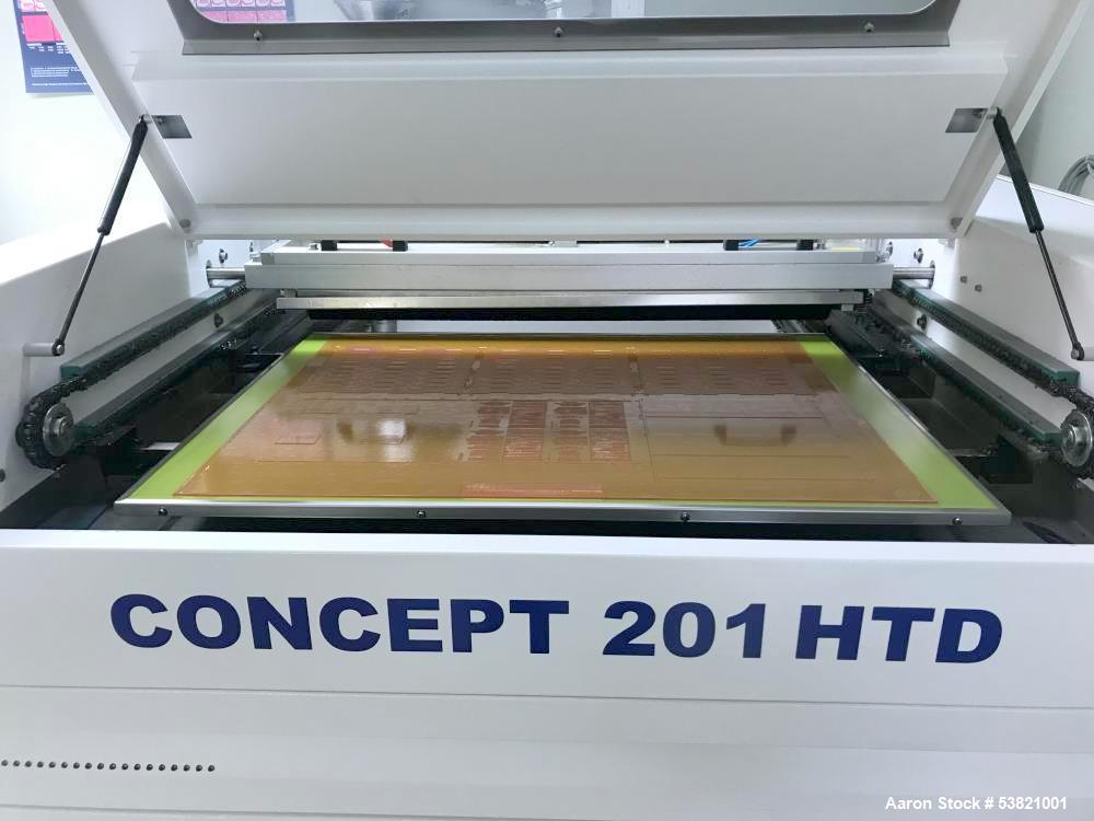 Used Degraf Concept 201 HTD Flexographic Plate Washout System – Solvent-Based