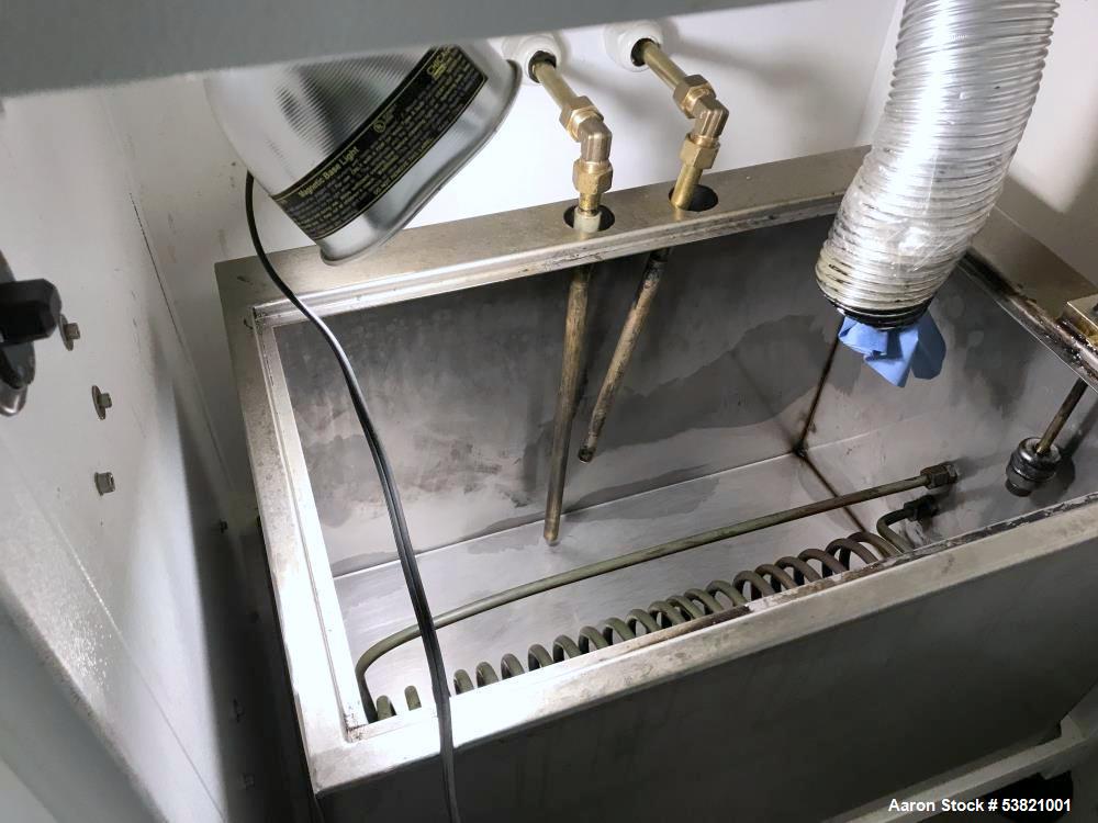 Used Degraf Concept 201 HTD Flexographic Plate Washout System – Solvent-Based
