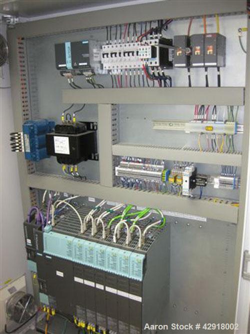 Used Rotoflex DLI 330 die cutting and laminating line with Vericut C2 die cutter. Maximum web width: 13" (330MM) Minimum Web width: 8" or 200mm. One 3" (76mm) pneumatic core type unwind, one 3" (76mm...
