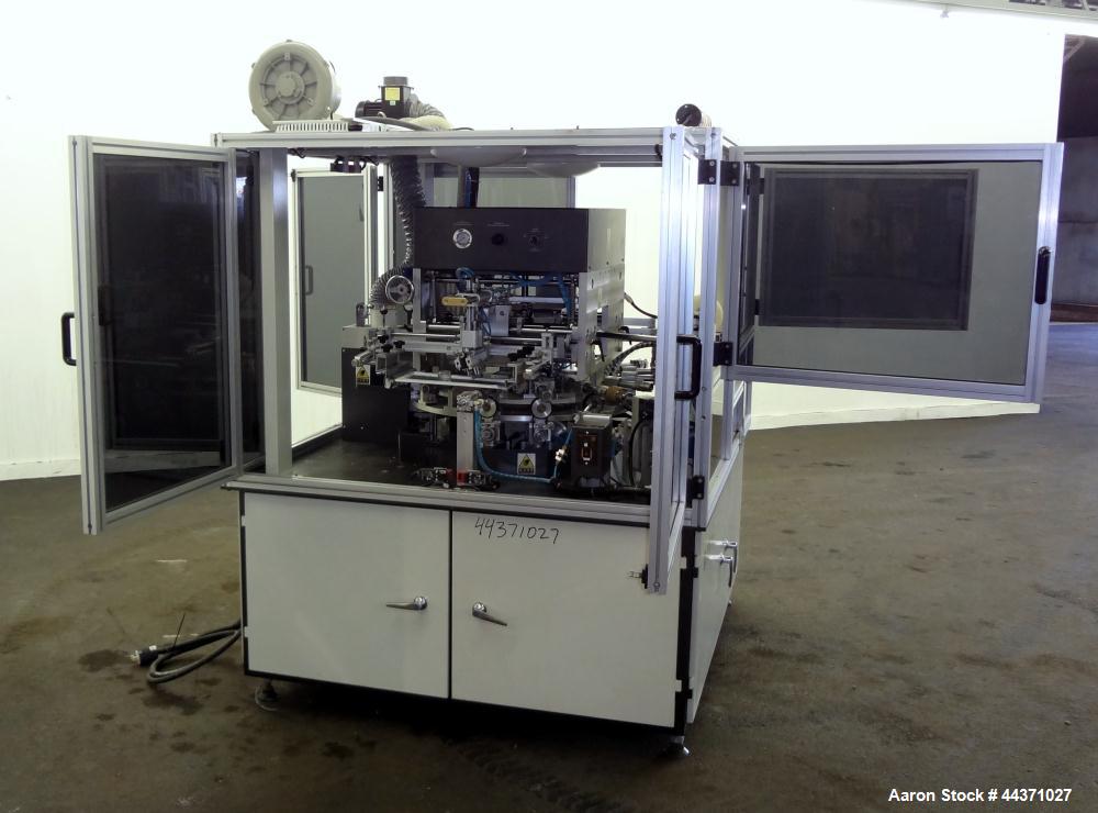 Used- Shanghai Hi-Speed Automatic Screen & Hot Stamping Machine, Model TZ-AUTO700SP-R