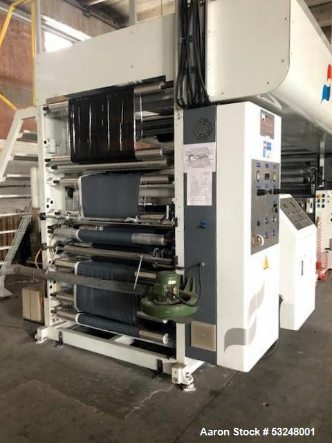 Used Rotogravure 8-Color Printing Machine – Model WRP-AS-1200-8C – 1200mm Width – 200 m/min – 2013
