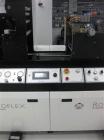 Used Rotoflex DLI 330 die cutting and laminating line with Vericut C2 die cutter. Maximum web width: 13