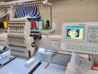 Used Ricoma RCM-1502C-H-W Two-Head Commercial Embroidery Machine