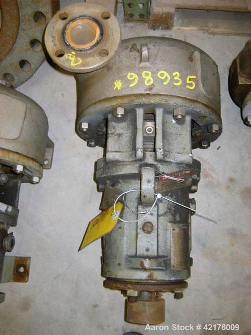 Used Durco Centrifugal Pump, Size 2X2X10, Ferralium 255. 2" inlet, 2" outlet. Approximately 220 gallons per minute at 176' head. Driven by a 40 hp, 460 volt, 3560 rpm motor. Requires base.