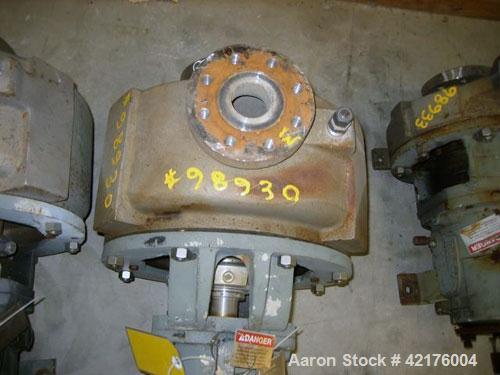 Used Durco Centrifugal Pump, Size 3X2X13, Alloy 20. 3" inlet, 2" outlet. Approximately 200 gallons per minute at 78' head. Requires motor and base.