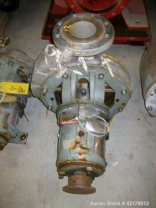 Used Durco Centrifugal Pump, Size 6X4X13, Ferralium 255. 6" inlet, 4" outlet. Approximately 1000 gallons per minute at 117' head. Requires motor and base.