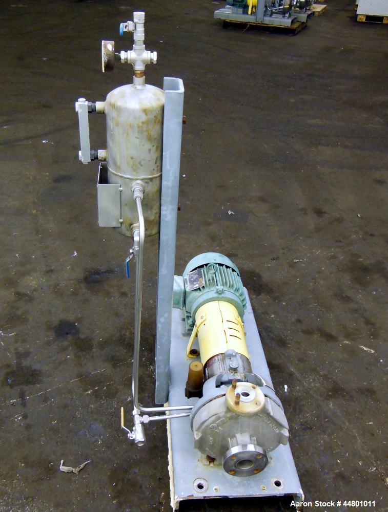 Used Flowserve Durco Mark 3 Centrifugal Pump, Model MK3 Lo-Flo