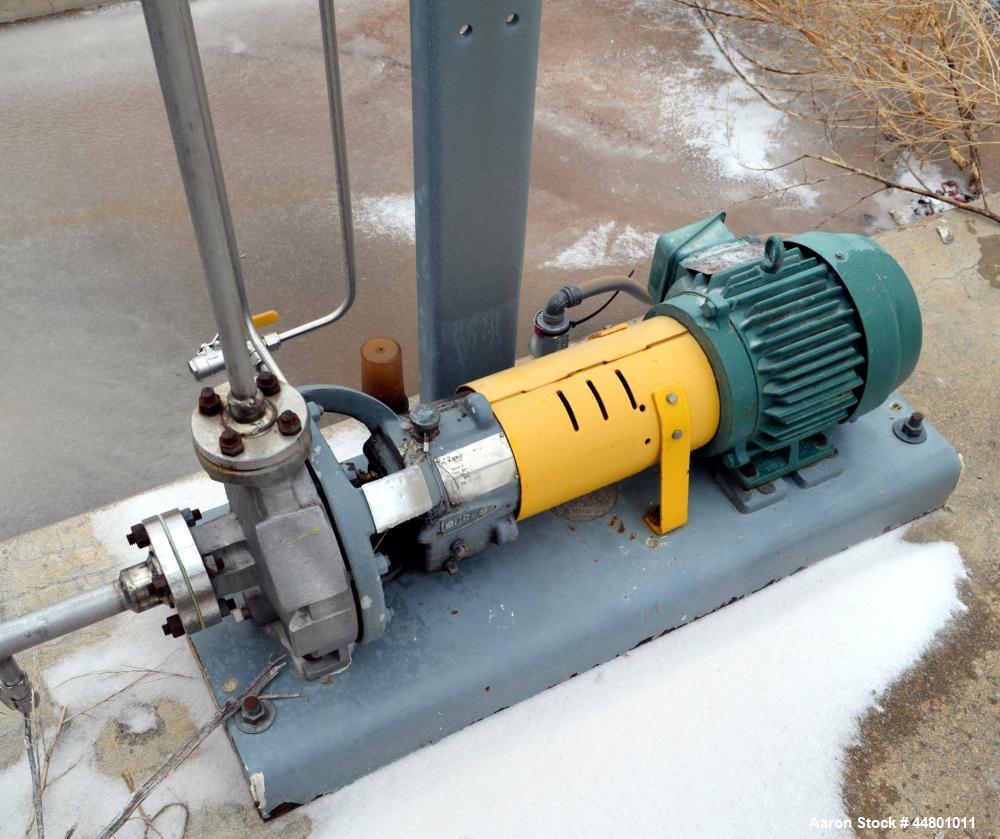 Used Flowserve Durco Mark 3 Centrifugal Pump, Model MK3 Lo-Flo