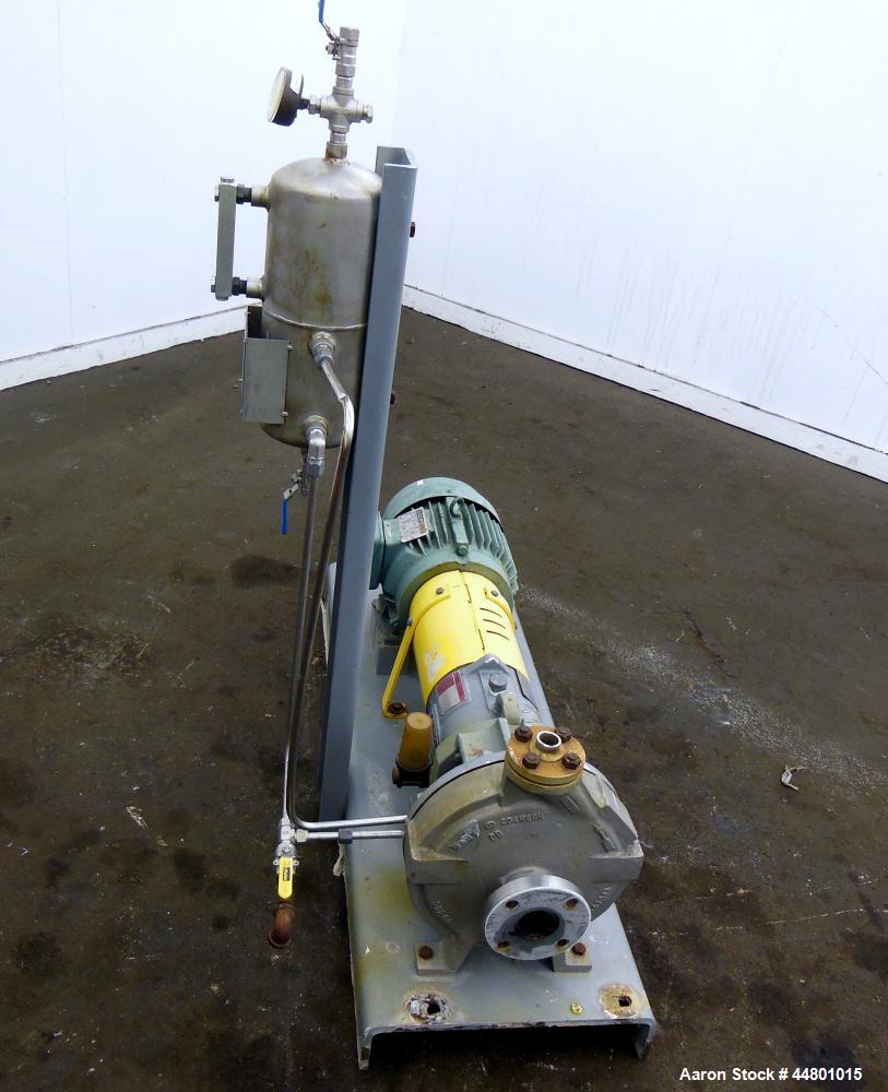 Used Flowserve Durco Mark 3 Centrifugal Pump, Model MK3 Lo-Flo