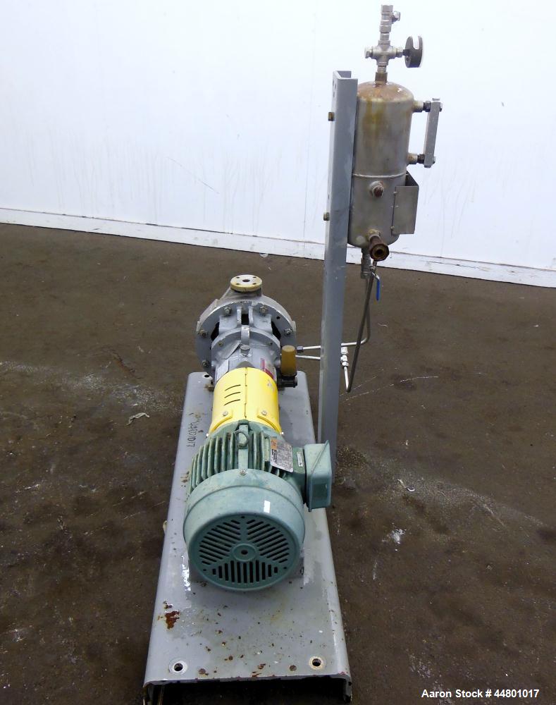 Used Flowserve Durco Mark 3 Centrifugal Pump, Model MK3 Lo-Flo