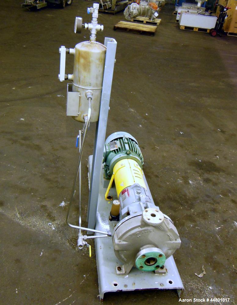 Used Flowserve Durco Mark 3 Centrifugal Pump, Model MK3 Lo-Flo