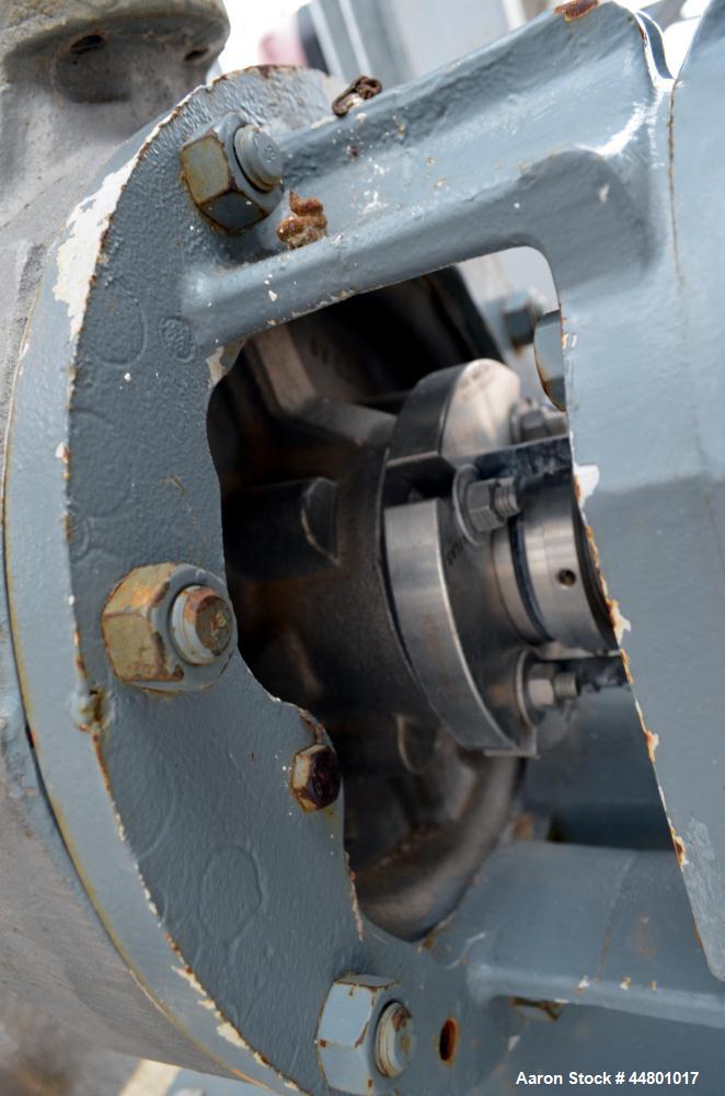 Used Flowserve Durco Mark 3 Centrifugal Pump, Model MK3 Lo-Flo