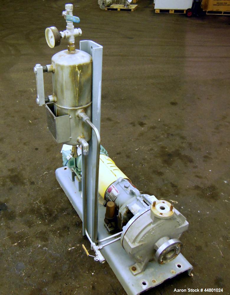Used Flowserve Durco Mark 3 Centrifugal Pump, Model MK3 Lo-Flo