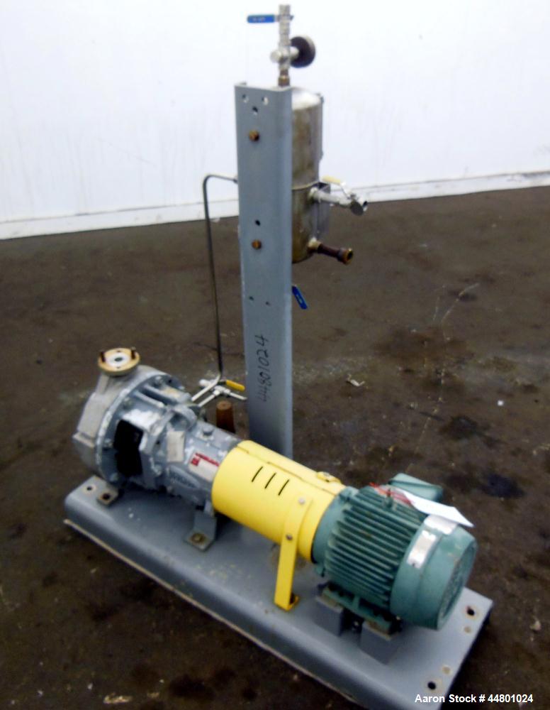 Used Flowserve Durco Mark 3 Centrifugal Pump, Model MK3 Lo-Flo