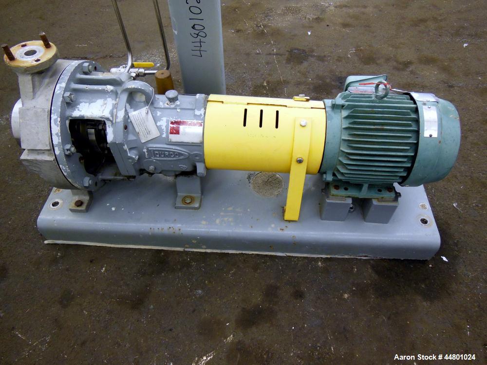 Used Flowserve Durco Mark 3 Centrifugal Pump, Model MK3 Lo-Flo