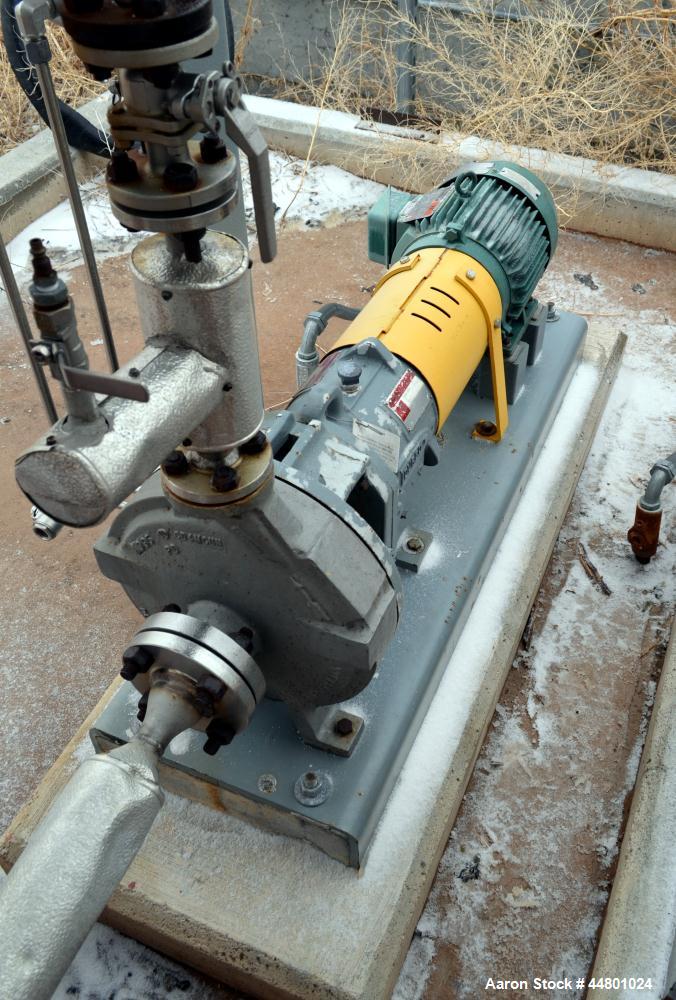 Used Flowserve Durco Mark 3 Centrifugal Pump, Model MK3 Lo-Flo