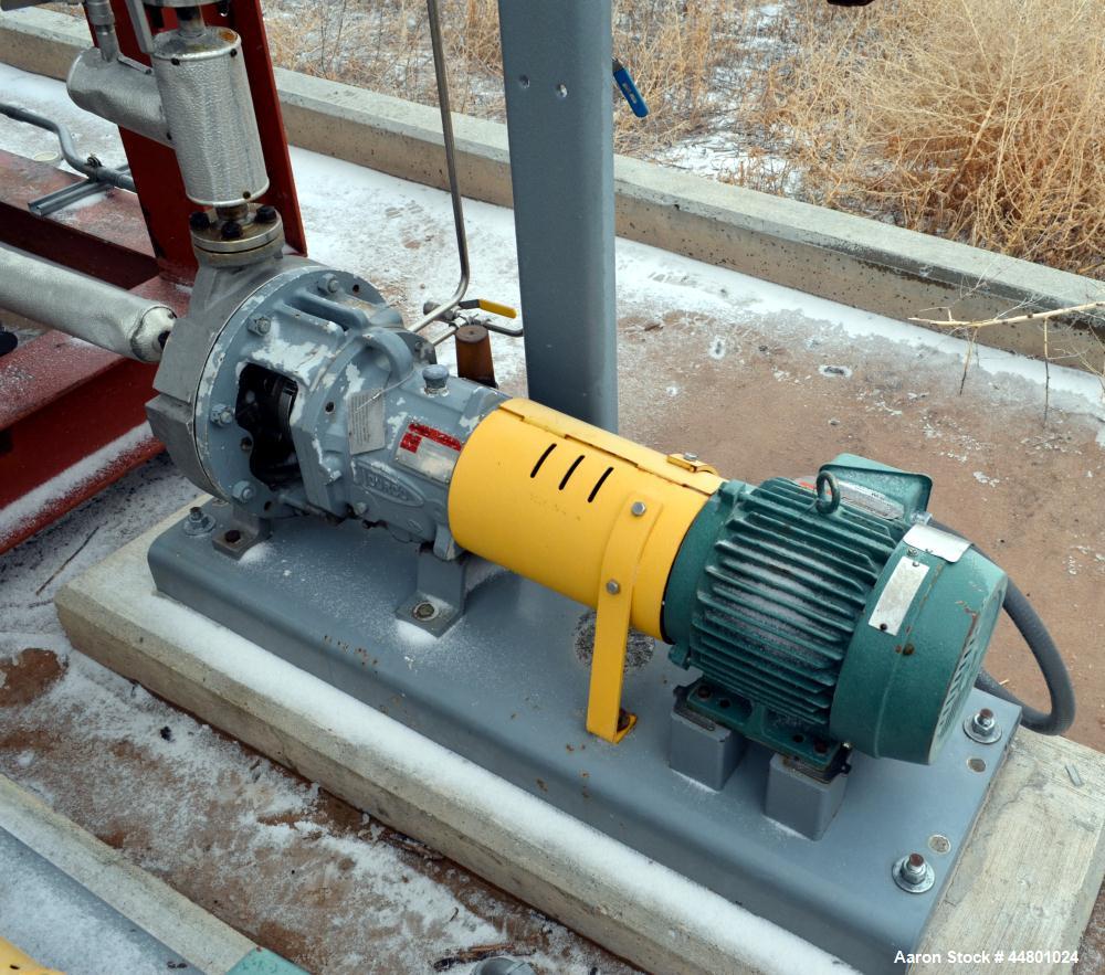 Used Flowserve Durco Mark 3 Centrifugal Pump, Model MK3 Lo-Flo