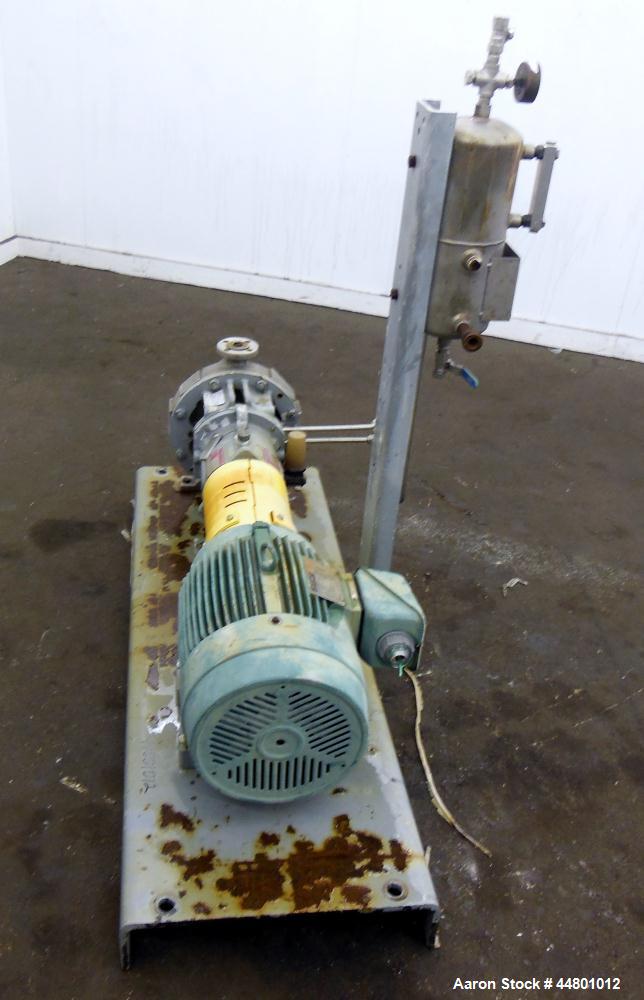 Used Flowserve Durco Mark 3 Centrifugal Pump, Model MK3 Standard