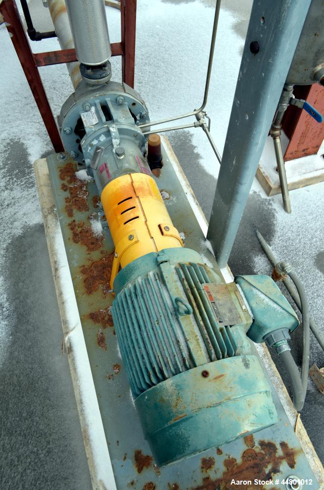 Used Flowserve Durco Mark 3 Centrifugal Pump, Model MK3 Standard