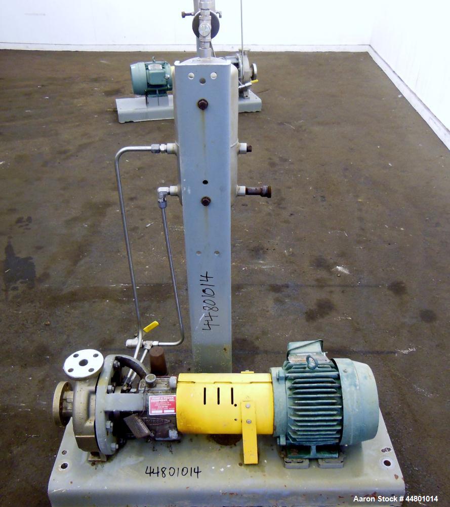 Used Flowserve Durco Mark 3 Centrifugal Pump, Model MK3 Standard