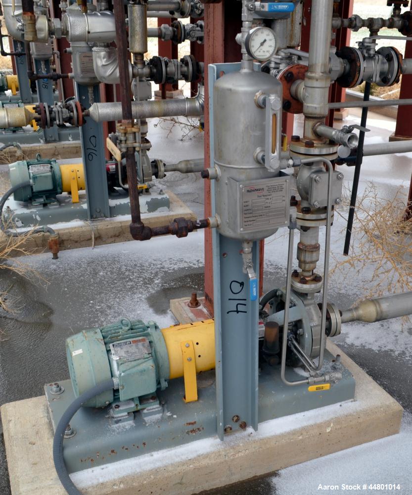 Used Flowserve Durco Mark 3 Centrifugal Pump, Model MK3 Standard