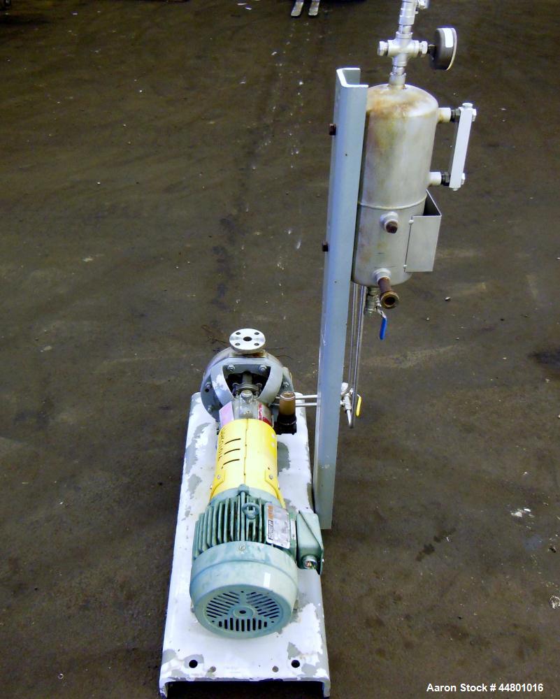 Used Flowserve Durco Mark 3 Centrifugal Pump, Model MK3 Standard