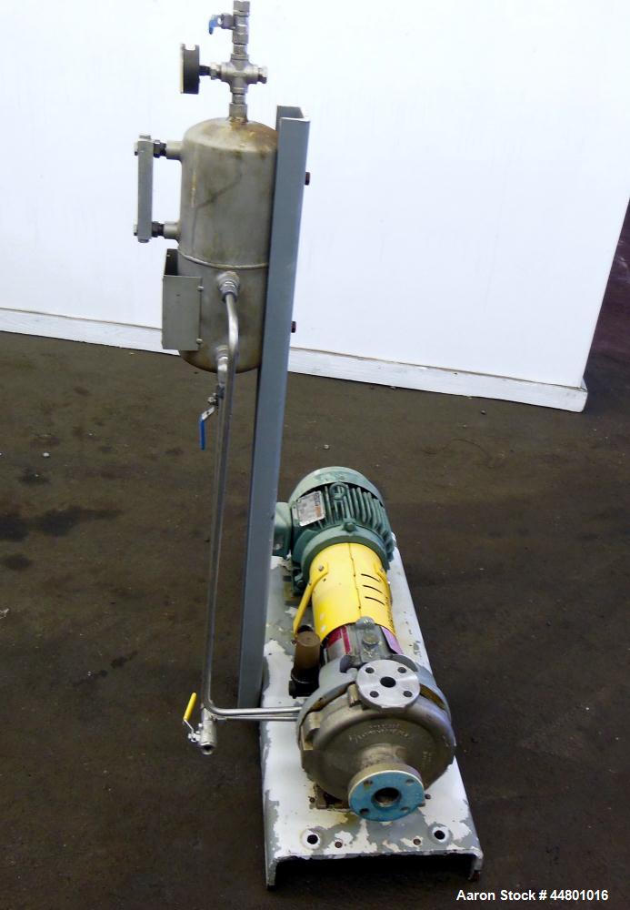 Used Flowserve Durco Mark 3 Centrifugal Pump, Model MK3 Standard