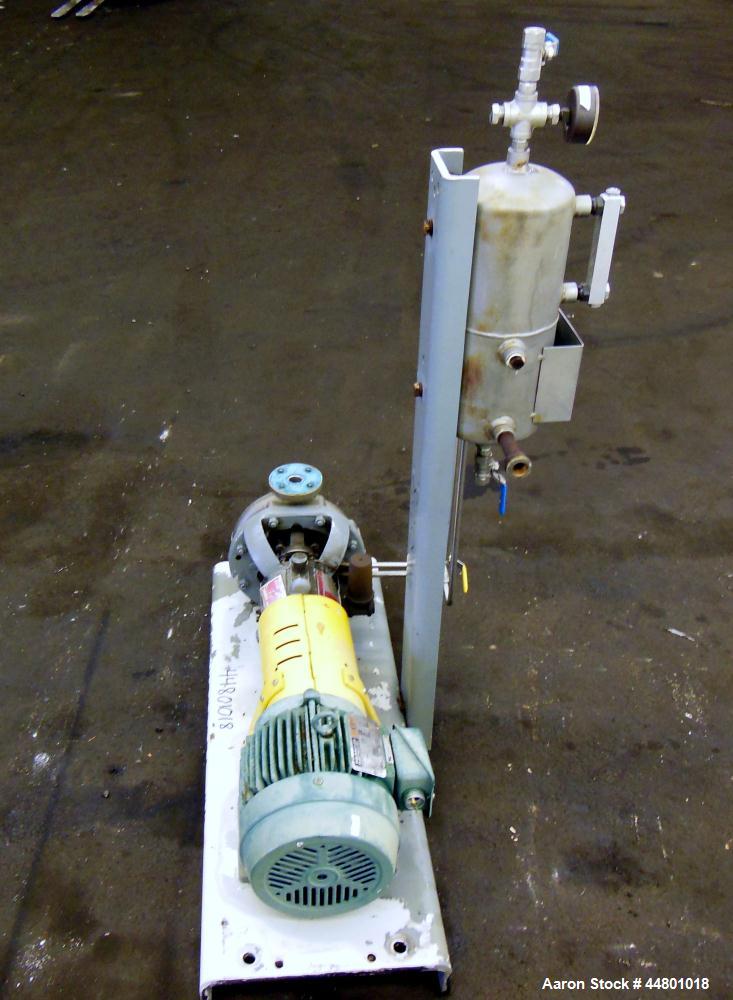 Used Flowserve Durco Mark 3 Centrifugal Pump, Model MK3 Standard