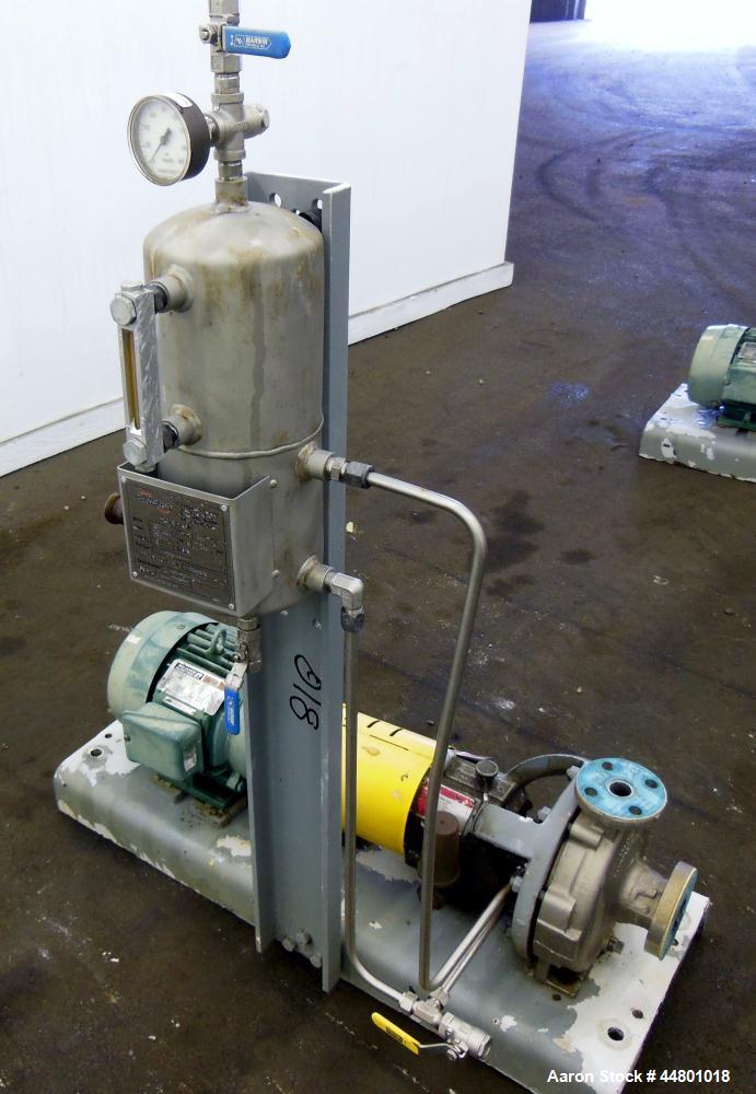 Used Flowserve Durco Mark 3 Centrifugal Pump, Model MK3 Standard