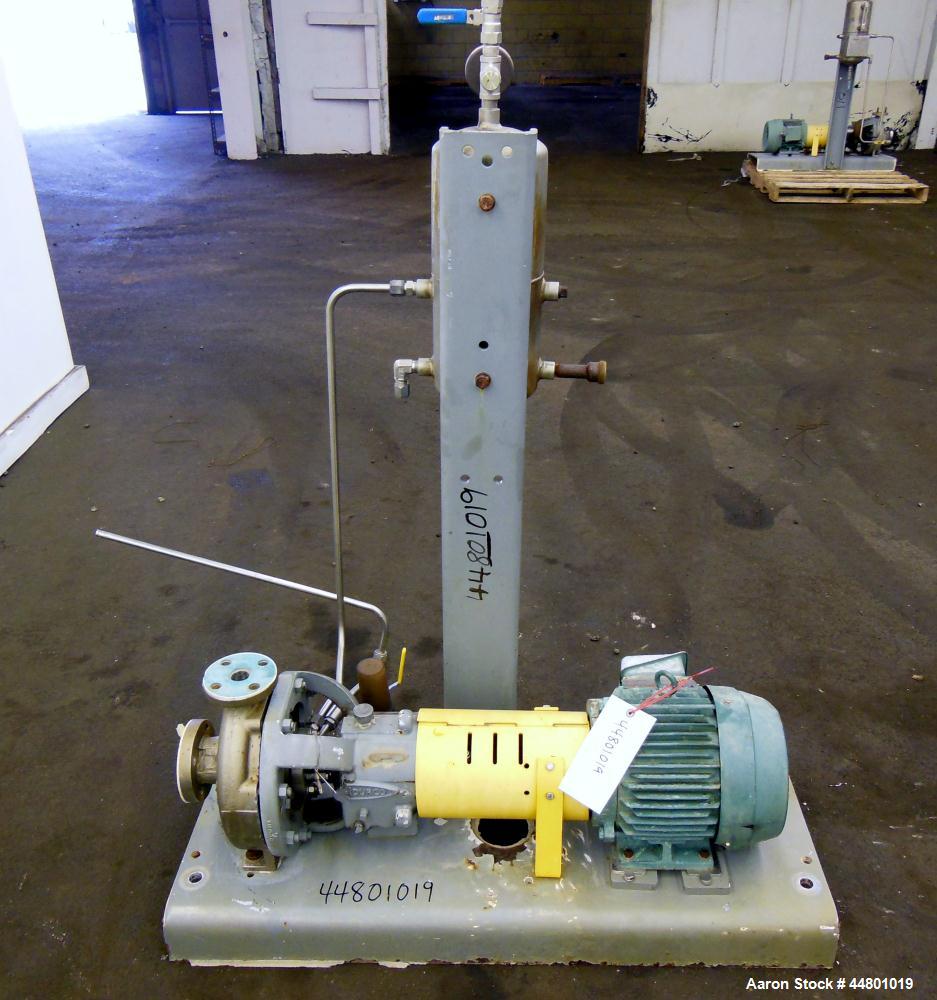 Used Flowserve Durco Mark 3 Centrifugal Pump, Model MK3 Standard