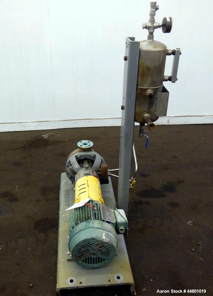 Used Flowserve Durco Mark 3 Centrifugal Pump, Model MK3 Standard