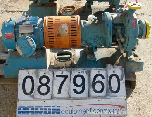 Used Goulds Centrifugal Pump, model 3196MT
