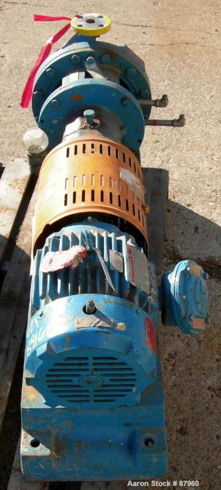Used Goulds Centrifugal Pump, model 3196MT