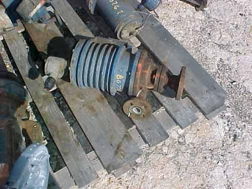 USED: Lawrence centrifugal pump, model A1AB, size 1 x 1, alloy 20.Approx 50 gallons per minute. Driven by a 1.5 hp, 460 volt, 3450 rpmmotor.