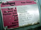 Used Flowserve Durco Mark 3 Centrifugal Pump, Model MK3 Lo-Flo